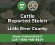 SW Arkansas cattle rustling incident