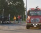 Truck burns at exit 46