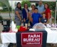 Hempstead County Farm Bureau Mans Hospitality Table At Farmers Market