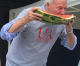 Watermelon Eating Contest with Special Guest