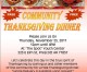 Community Thanksgiving planned