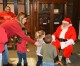 Santa visits Depot