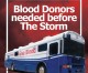 Blood Need Before Hurricanes Hit, Donate Wednesday from 1pm to 6pm at Hope Wal-Mart