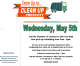 Community clean up May 5