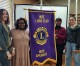 Hope Lions Club Hears Arnetta Bradford and Exchange Students