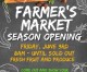 Farmer’s Market opens Friday