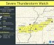 Severe Thunderstorm Watch in effect