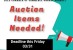 Items needed for chamber auction