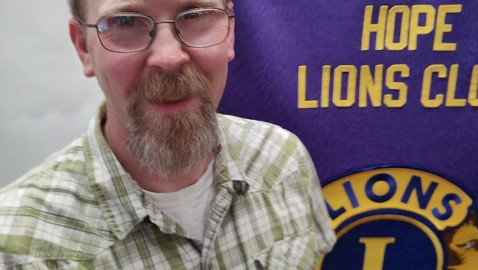 Hope Lions Hear Hempstead County Historical Society Program from Josh Williams