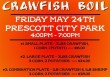 Crawfish boil May 24