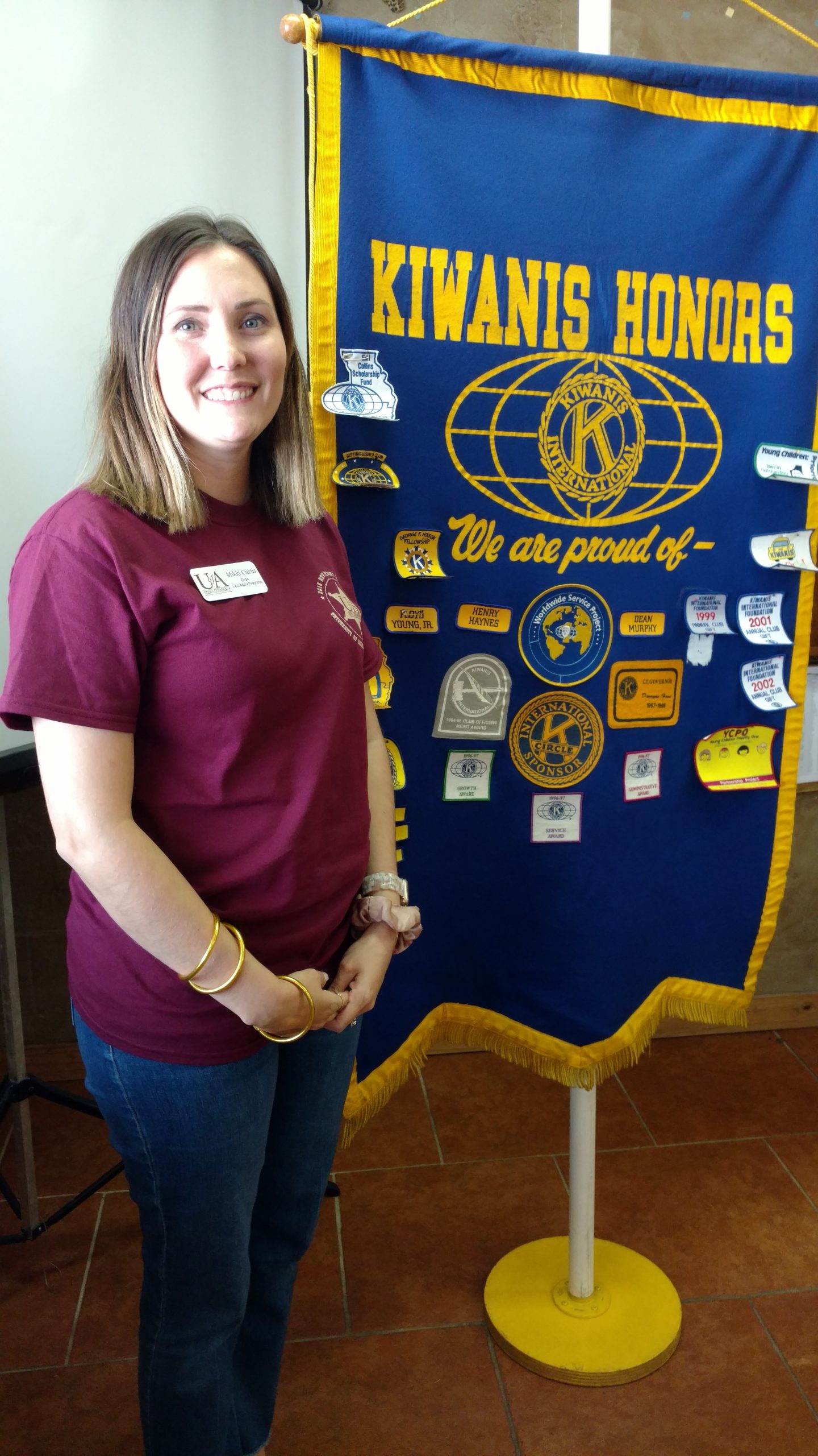 Hope Kiwanis Hears from Mikki Curtis