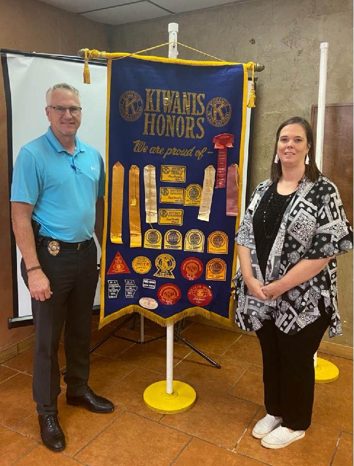 Kiwanis Heard Program From Chief Wilson…And Cleans Up!