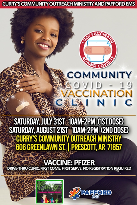 COVID clinic at Curry’s Outreach