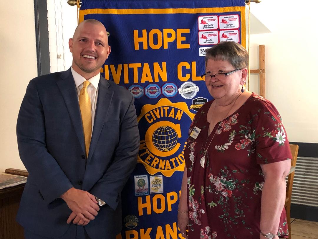 Crossley Outines Vision To Civitan