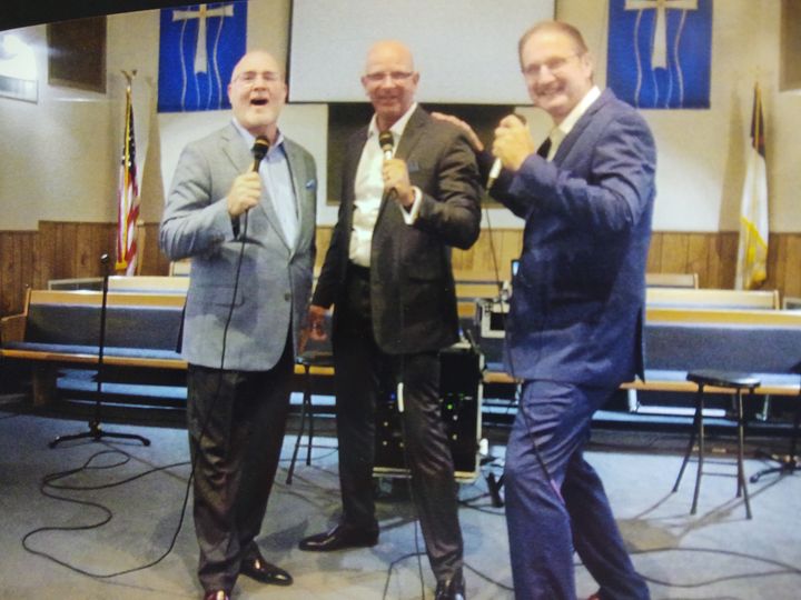 United Voice Trio Sings At Calvary In Hope