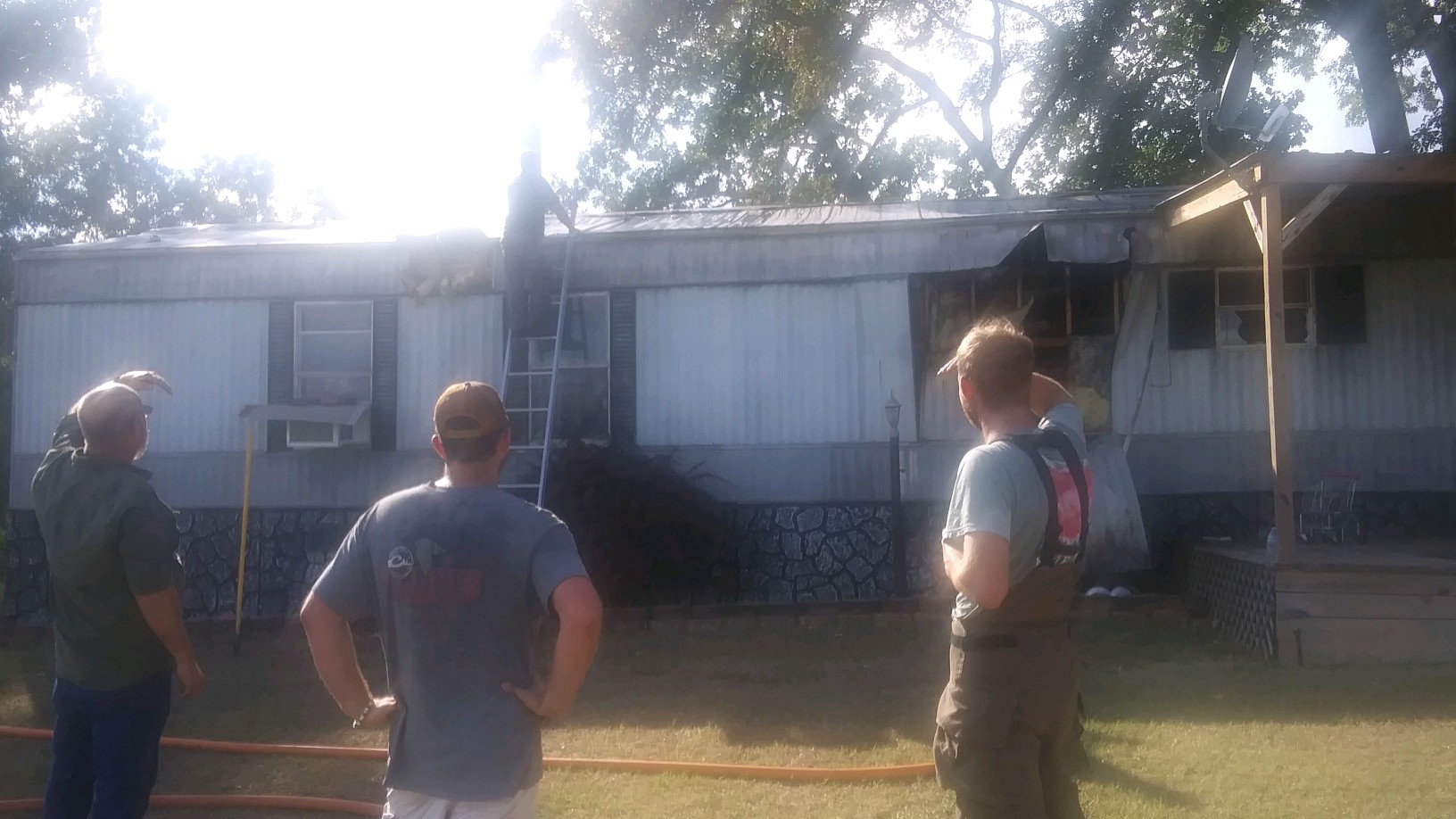 Spring Hill and Patmos VFD Respond To Mobile Home Fire Near Bois d’Arc