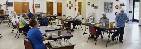 Hamilton-Blakely center party central for seniors