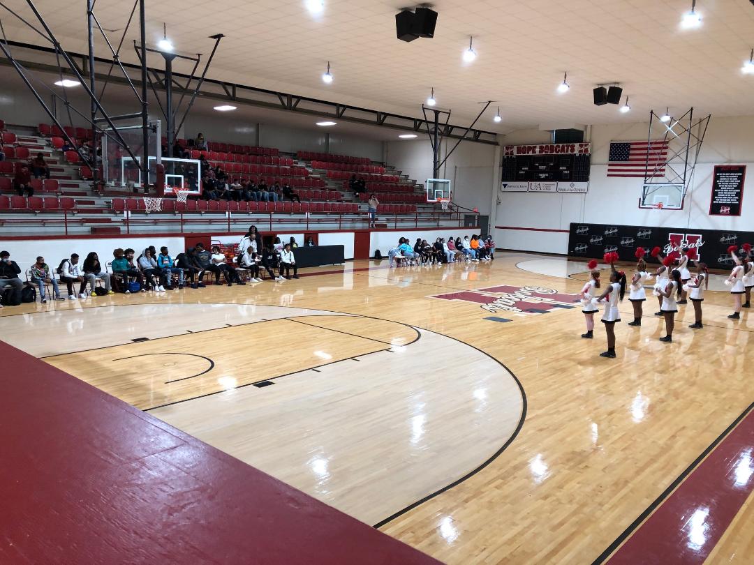 Basketball protocols limited At Hope Public Schools