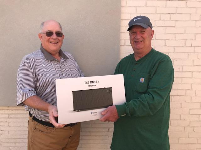 Donald Lively Wins Civitan Raffle
