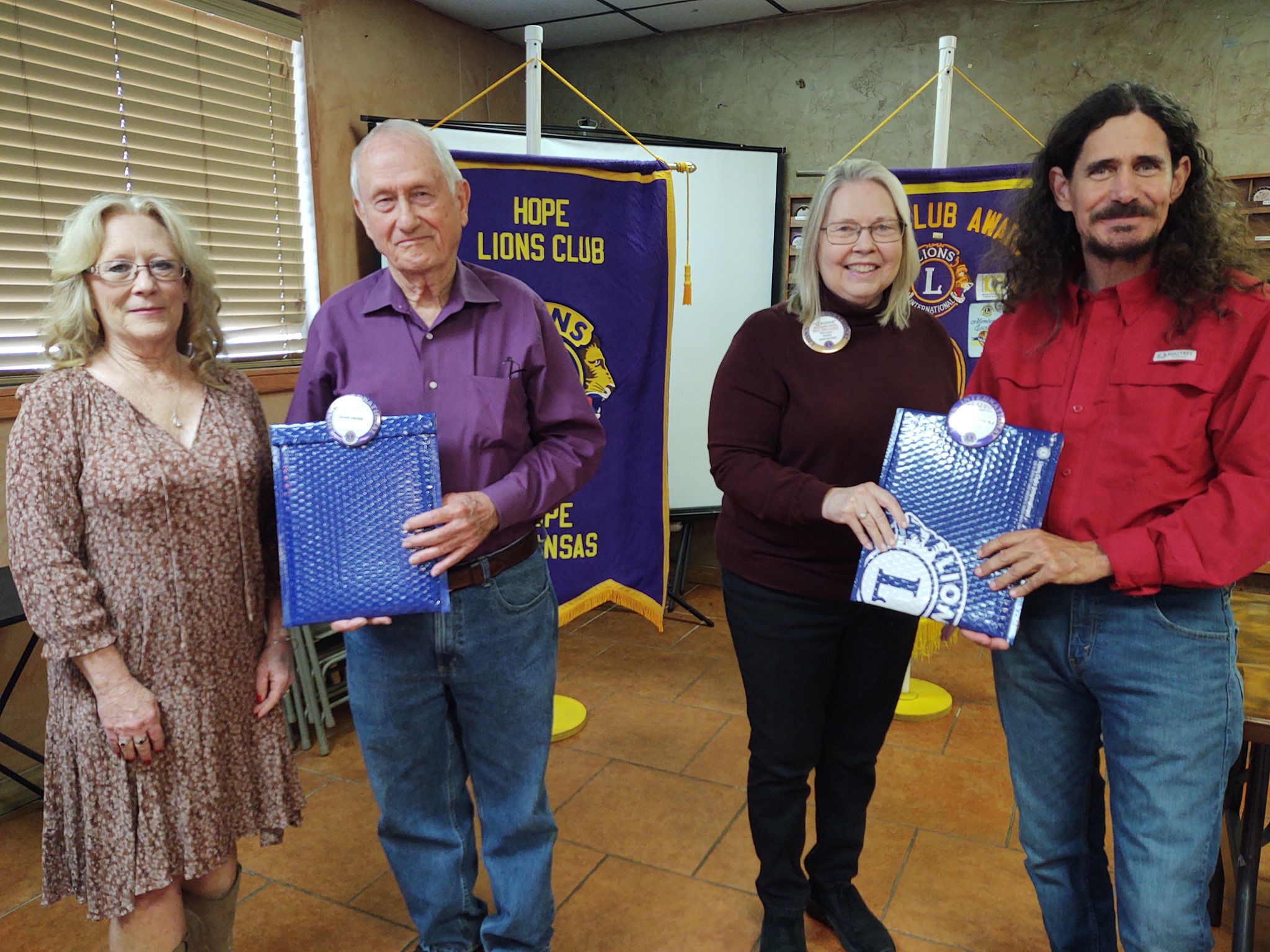 Hope Lions Induct Two New Members