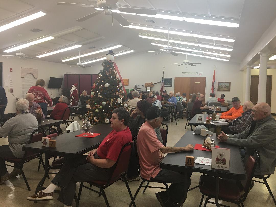 Prescott Sr. Citizens Center Holds Christmas Dinner