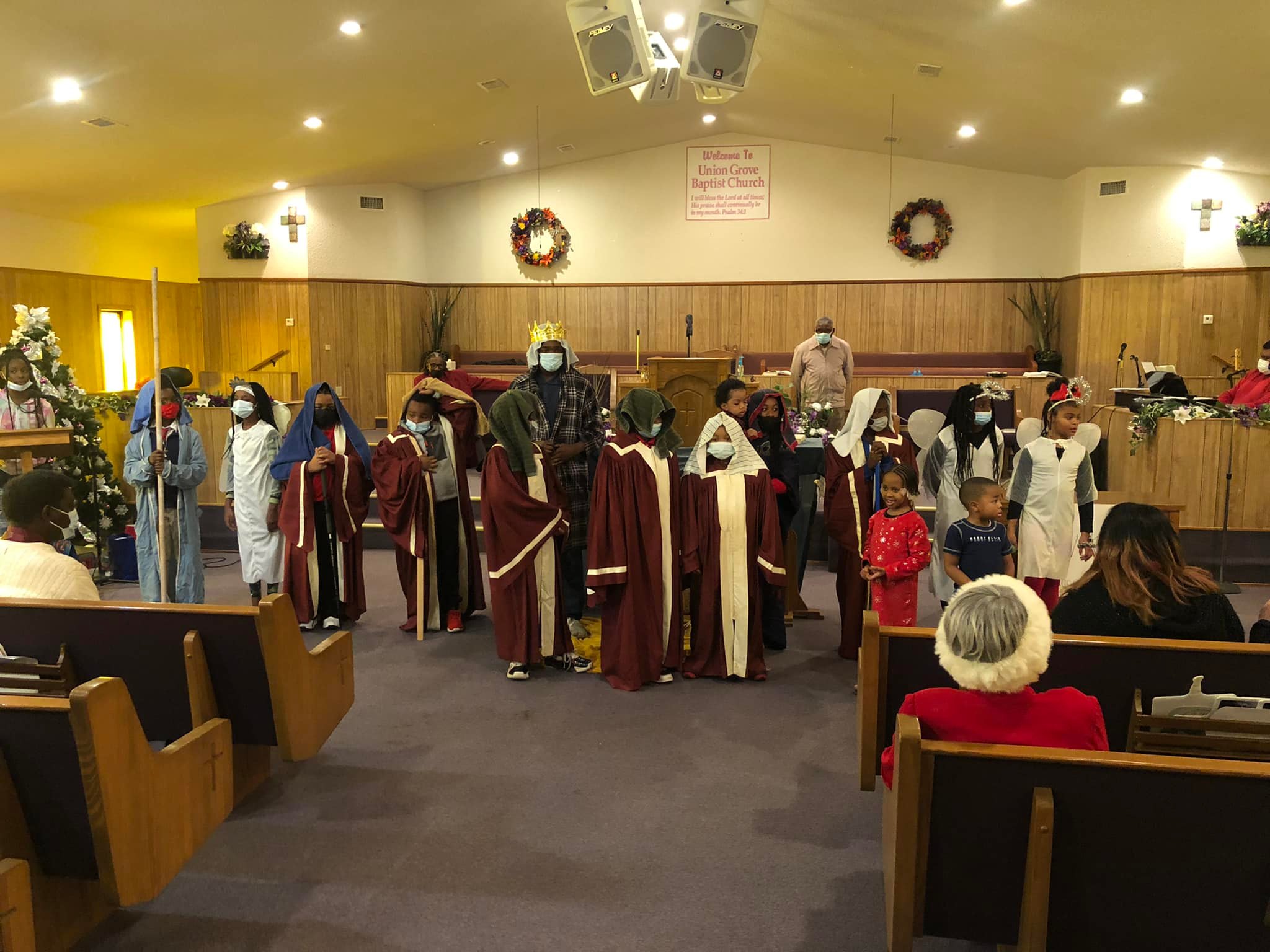 Union Grove Missionary Baptist Church At Bluff City Holds Christmas Program