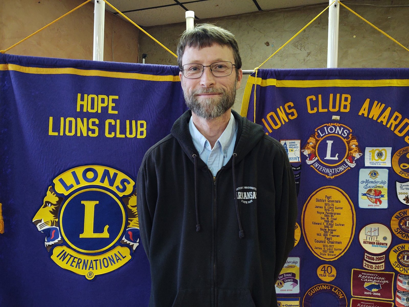 Hope Lions Hear Program From Historic Washington State Park Historian Chris Adams