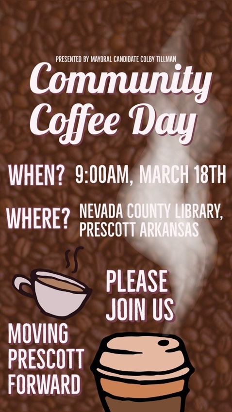 Tillman hosting coffee