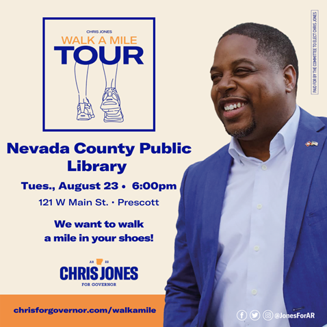 Jones event rescheduled