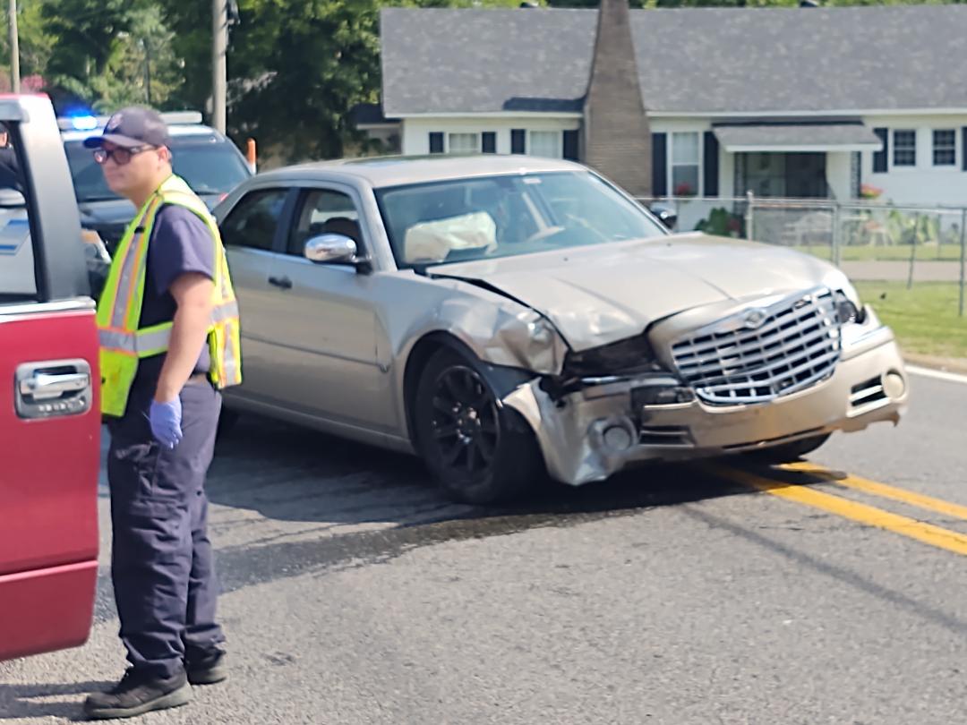 Two Vehicle Accident Friday at Hazel & Greenwood