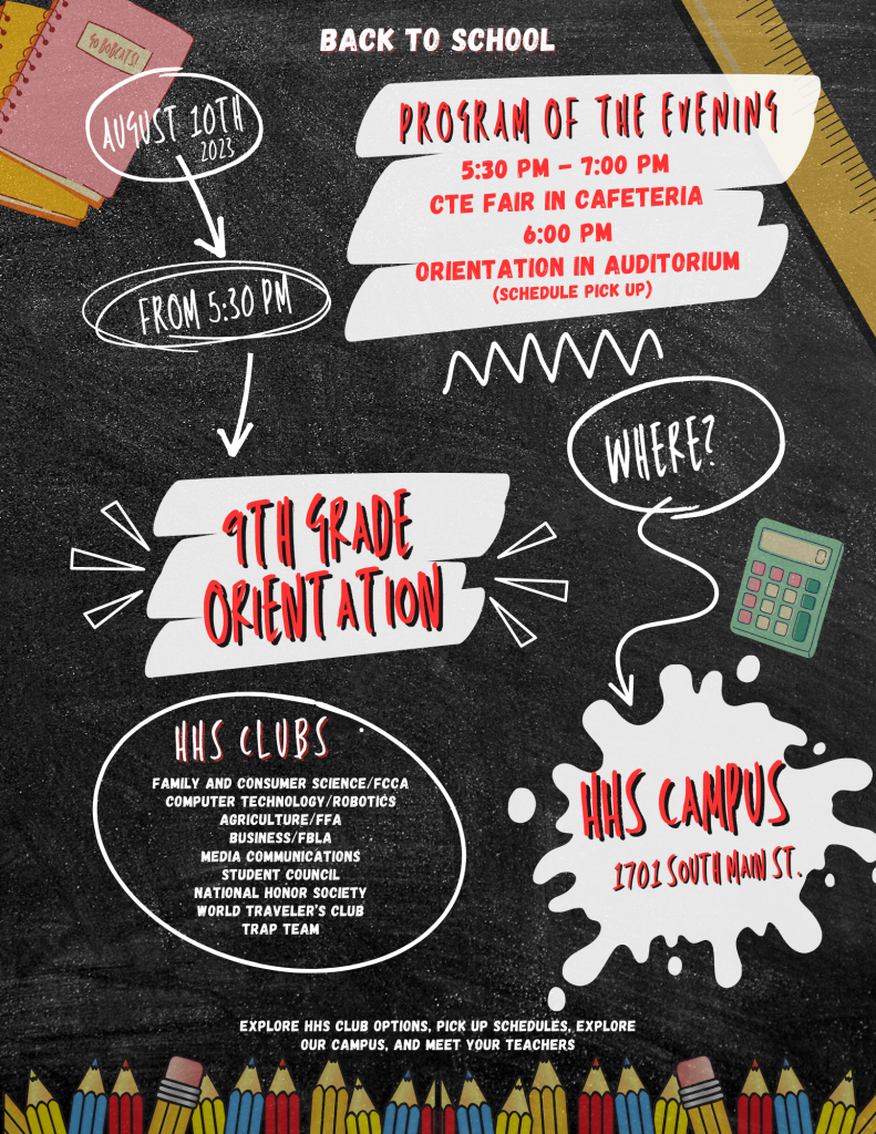 Hope Schools Set 9th Grade Orientation – Hope Prescott