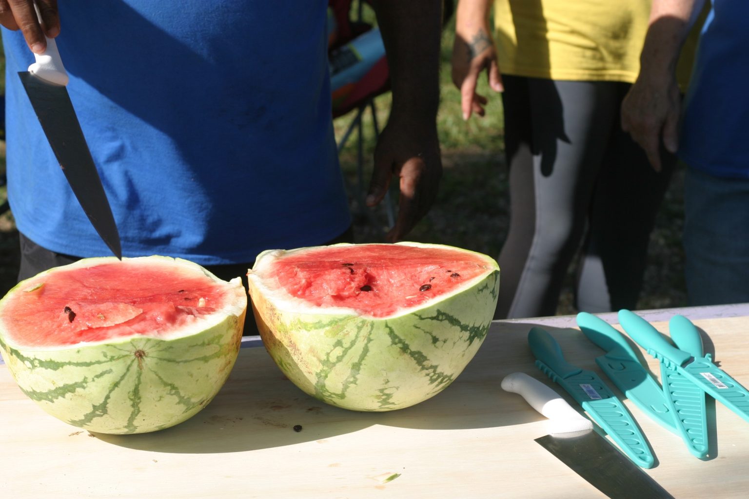 Ice Cold Hope Watermelon By the Slice Available at Watermelon Festival