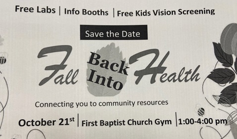 Lions health fair Oct. 21