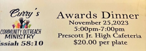 Curry Awards Nov. 25