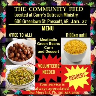 Community feed Saturday