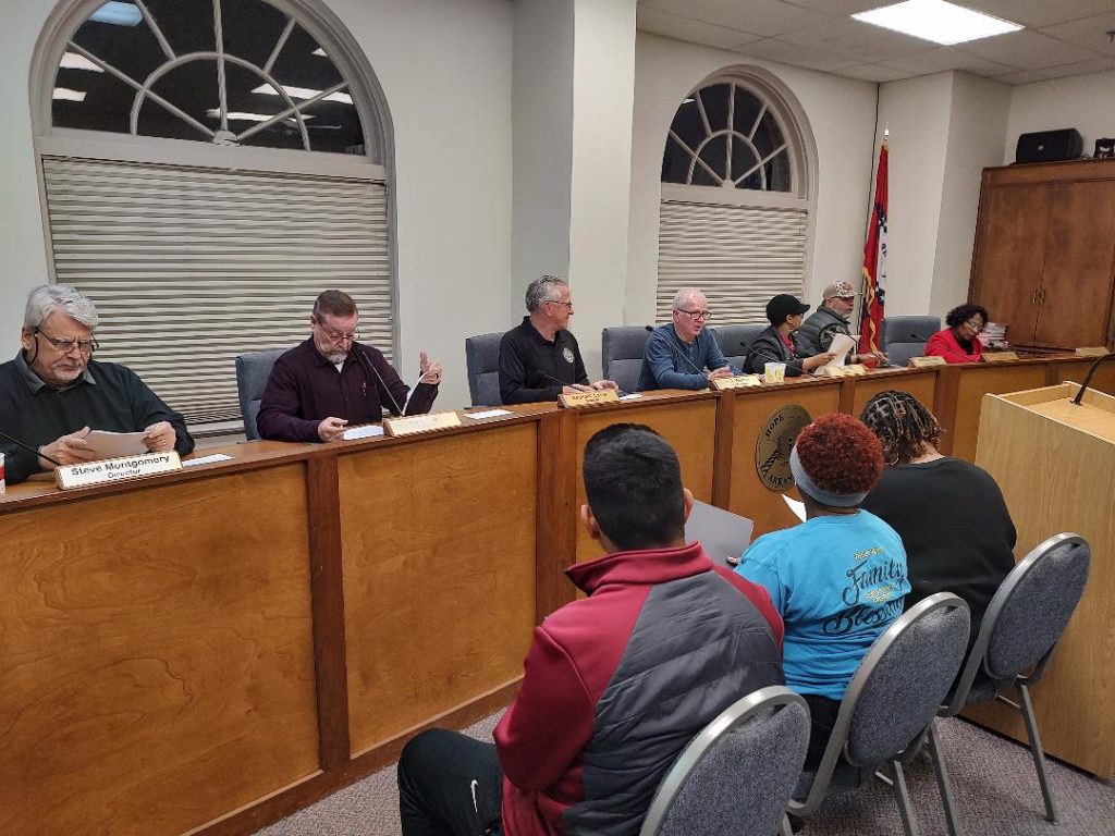 Hope City Board Holds First Meeting Of 2024 Including Public Hearing On   Hcb 1 24 1024x768 