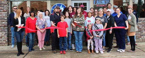 Ribbon Cutting held for Farmers Insurance