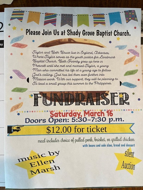 Fundraiser set for summer mission