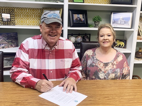 Arbor Day proclamation signed