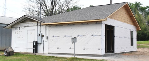 Rosston City Hall being renovated