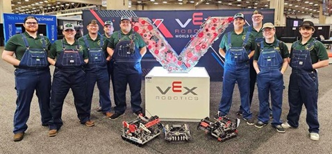 ATU robotics team fourth