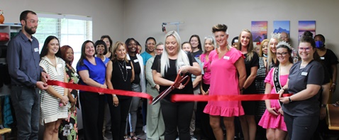 Ribbon cutting for Southern Pines rehab center
