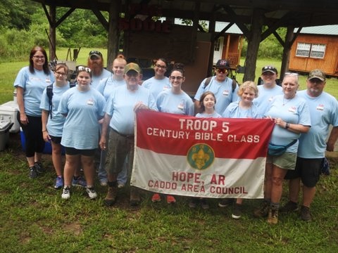 Scouts attend summer camp