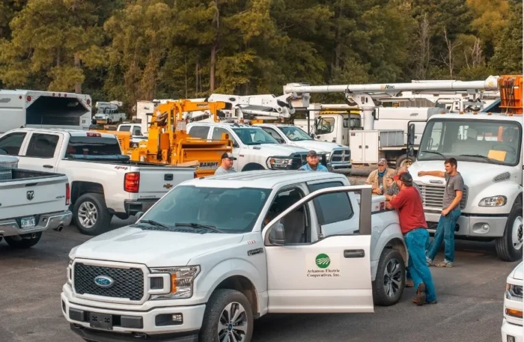 Electric Cooperatives of Arkansas dispatch55 workers and equipment