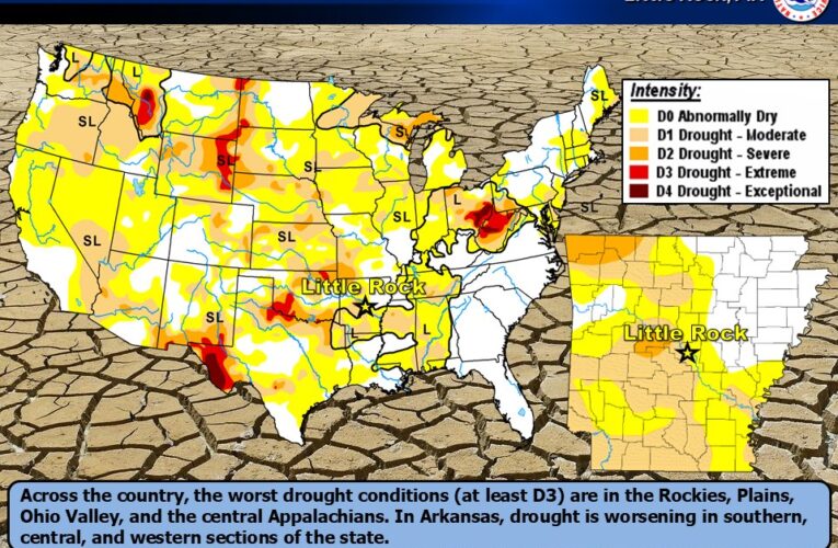 Drought conditions growing in region