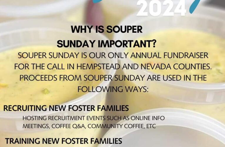 Souper Sunday October 6th