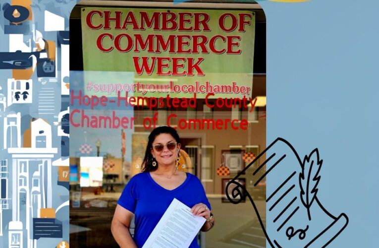 Mayor Don Still proclaims Chamber of Commerce Week in Hope