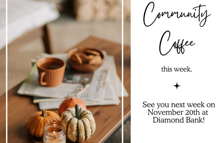 No Community Coffee in Hope this week