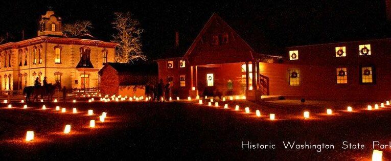 Historic Washington State Park to present 38th Annual Christmas and Candlelight