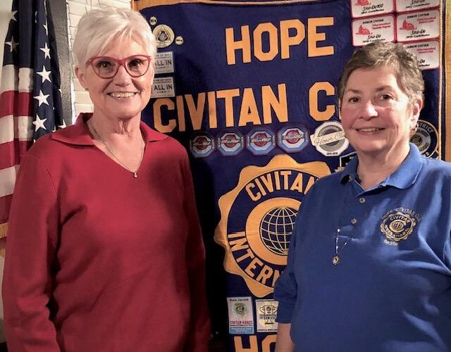 State Representative-Elect Dolly Henley speaks to Civitan